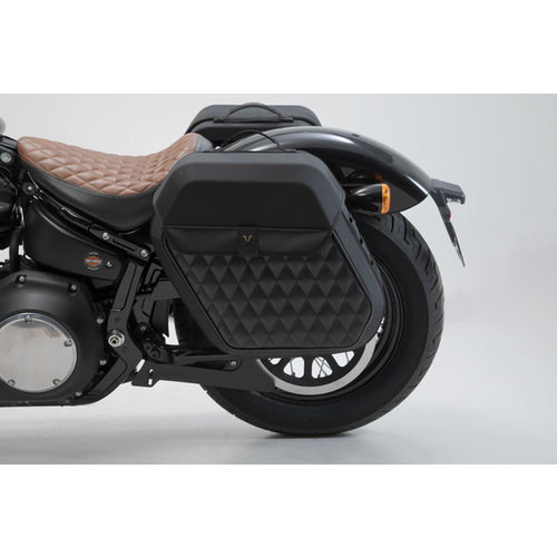 SW-Motech SLH Seitenträger links Harley-Davidson FXST 1750 ('20-'22)/FXBB 1750 ('18-'20) | Schwarz