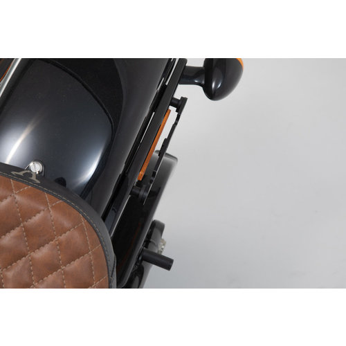 SW-Motech SLH Side Carrier Left Harley-Davidson FXST 1750 ('20-'22)/FXBB 1750 ('18-'20) | Black