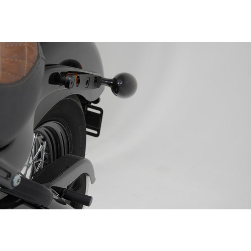 SW-Motech SLH Seitenträger links Harley-Davidson FXST 1750 ('20-'22)/FXBB 1750 ('18-'20) | Schwarz