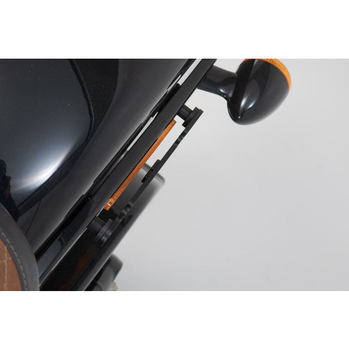SW-Motech Portaequipajes Lateral Izquierdo SLH Harley-Davidson FXST 1750 ('20-'22)/FXBB 1750 ('18-'20) | Negro