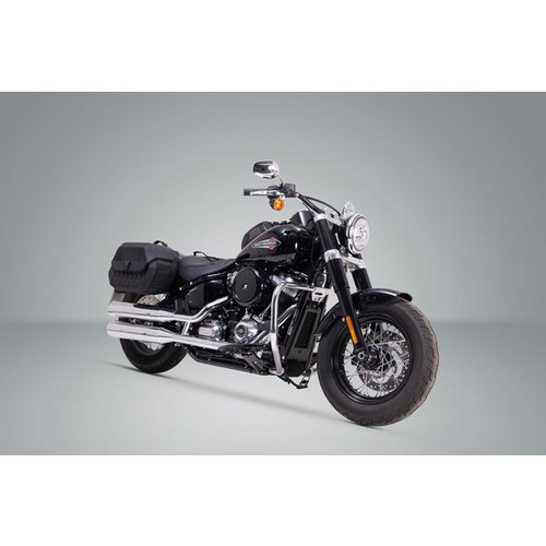 SW-Motech SLH Seitenträger Links Harley-Davidson FLSL 1750 ('18-'21)/FXBB 1750 ('18-'20)/FXST 1750 ('20-'22) | Schwarz