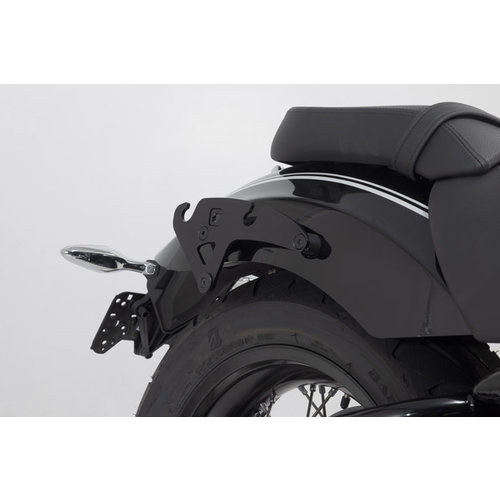 SW-Motech SLH Side Carrier LH1 Derecha BMW R 18 ABS ('21-'23)/R 18 B ABS ('22-'23) | Negro