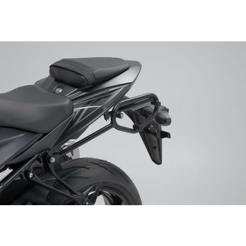 SW-Motech Set Portapacchi Laterale SLC Suzuki GSX-S 750 ABS ('17-'21) | Nero