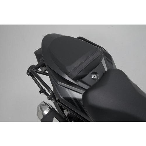 SW-Motech Juego de Portaequipajes Laterales SLC Suzuki GSX-S 750 ABS ('17-'21) | Negro