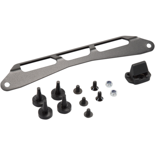 SW-Motech Adapter Kit Para Top Cases Givi/Kappa con Monolock | Negro