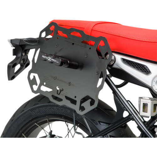 SW-Motech Universal-Seitenhalterung Links | Schwarz