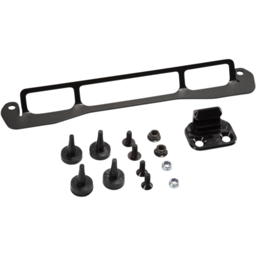 SW-Motech Kit D'adaptation Pour ADVENTURE-RACK Noir | Pour top Cases Shad