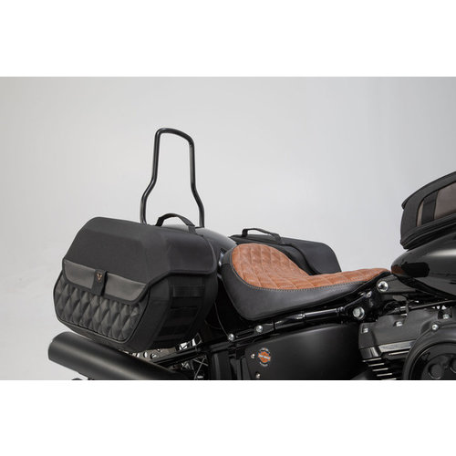 SW-Motech SLH Side Carrier Adapter Kit Harley-Davidson FLDE 1750 ABS/FLFBS 1868 ABS/FLSL 1750 ABS/FXBB 1750 ABS/FXBRS 1868 ABS/FXFB 1750 ABS/FXFBS 1868 ABS/FXLR 1750 ABS/FXLRS 1868 ABS/FXST 1750 ABS | Black
