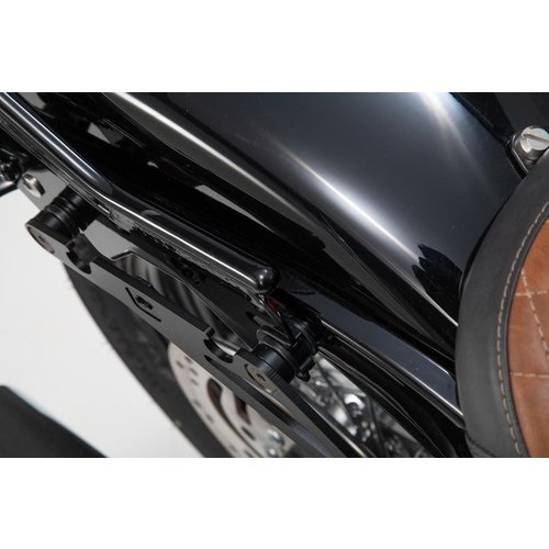 SW-Motech SLH Side Carrier Adapter Kit Harley-Davidson FLDE 1750 ABS/FLFBS 1868 ABS/FLSL 1750 ABS/FXBB 1750 ABS/FXBRS 1868 ABS/FXFB 1750 ABS/FXFBS 1868 ABS/FXLR 1750 ABS/FXLRS 1868 ABS/FXST 1750 ABS | Black