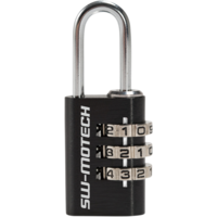 Lock for Motorcycle Luggage | Black