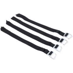 LEGEND GEAR Strap Set with 4 Loop Straps | Black