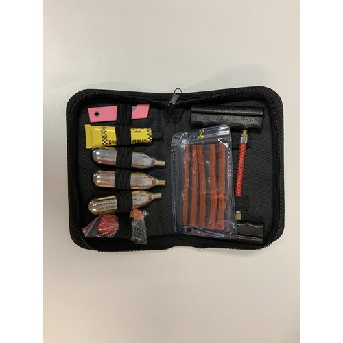 Motorcycles United Kit de Réparation de Pneus 14 Pièces