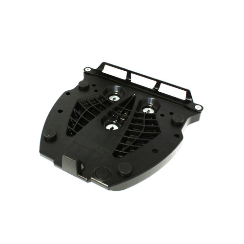 SW-Motech ALU Rack Adapter Plate for Givi/Kappa Top Cases with Monolock | Black