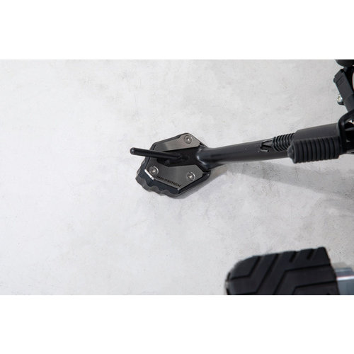 SW-Motech Sidestand Foot Extension for Yamaha MT-09 ('21-'22) | Black, Silver