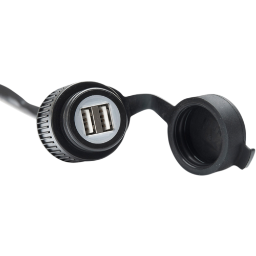 SW-Motech Dubbele USB-Oplaadaansluiting met Kabelboom