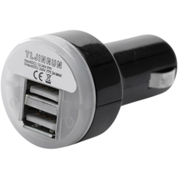 Double Port d'alimentation USB pour Prise Allume-Cigare 2 A 12 V