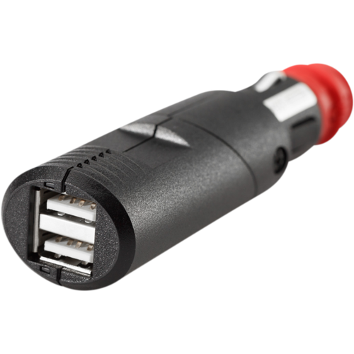 SW-Motech Enchufe de Carga Doble USB con Enchufe Universal