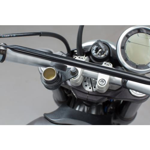 SW-Motech Staffa di Montaggio per Accendisigari M8