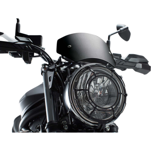 Deflector Cupula Moto Parabrisas motocicleta faro redondo, bicicletas calle  pantalla parabrisas Universal para Suzuki para Bandit SV650 SV1000 GSX1400  GSF650 para GSF1200 Parabrisas Motocicleta ( Colo : : Coche y moto