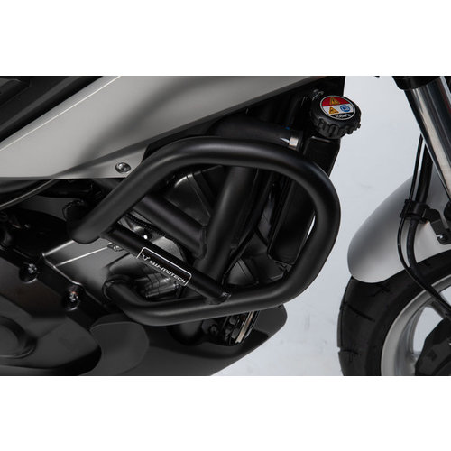 SW-Motech Defensa de Motor Honda NC 700 X/XD/S/SD ('12-'14)/NC 750 X/XD/S/SD ('14-'22) | Negro