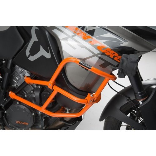 SW-Motech Defensas Superiores KTM Adventure 1190/R/1050 ('13-'16) | Naranja