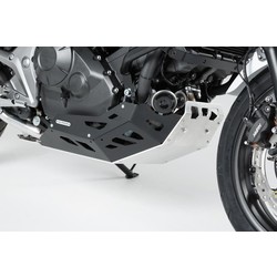 SW-Motech Engine Guard Honda NC 700 X/S ('12-'14)/NC 750 X/S/XD/SA ('14-'22) | Black, Silver