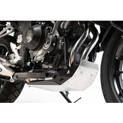 SW-Motech Protection Moteur Honda CB 500 X ('19-'21) | Noir Argent