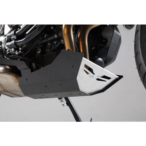 SW-Motech Spoiler Anteriore Yamaha MT-07 ('14-'22)/XSR 700 ('16-'22) | Argento Nero