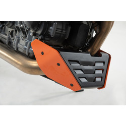 Front Spoiler KTM Duke 890 R ('20-'22)/790/L ('18-'20) | Black, Orange