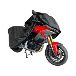 DS Covers Copritelo da Esterno Alfa per Moto con Bauletto - (Scegli la Taglia)