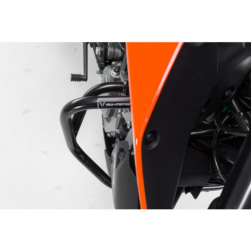 SW-Motech Barra de Protección KTM Duke 125 ('11-'20)/Duke 200 ('12-'16) | Negro