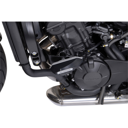 SW-Motech Juego de Deslizadores de Cuadro Honda CB 600 F ('07-'13)/CBF 600 S/N ('08-'09) | Negro