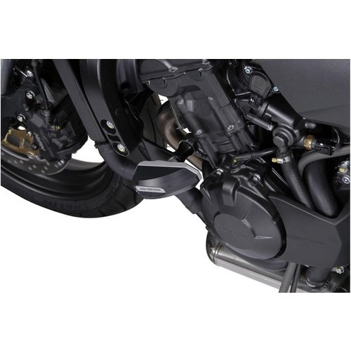 SW-Motech Sturzpad-Set Honda CB 600 F ('07-'13)/CBF 600 S/N ('08-'09) | Schwarz