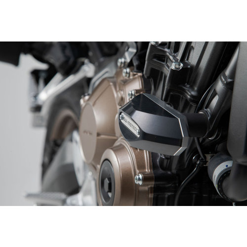 SW-Motech Juego de Deslizadores de Cuadro Honda CB 650 R ('19-'22) | Negro