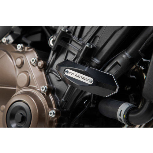 SW-Motech Jeu de Patins de Cadre Honda CB 650 R ('19-'22) | Le Noir