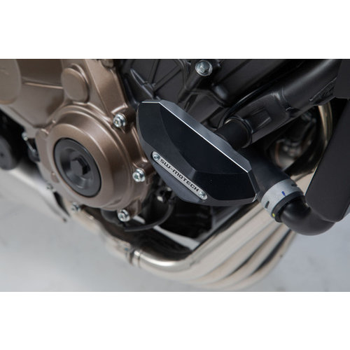 SW-Motech Jeu de Patins de Cadre Honda CB 650 R ('19-'22) | Le Noir