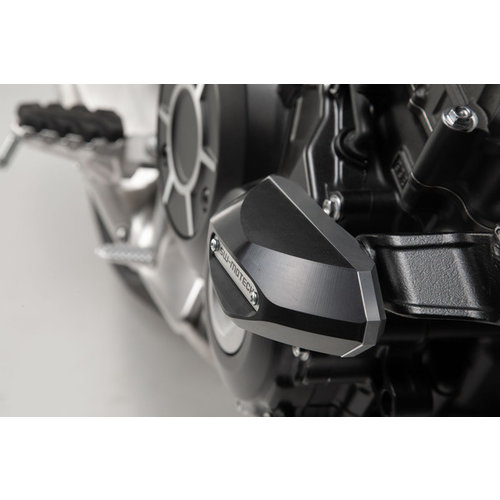 SW-Motech Sturzpad-Set Honda CB 1000 R/R+ ('18-'22) | Schwarz
