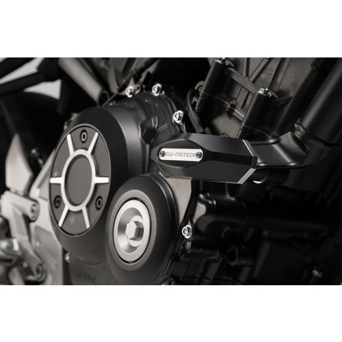 SW-Motech Juego de Deslizadores de Cuadro Honda CB 1000 R/R+ ('18-'22) | Negro