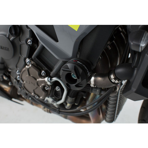 SW-Motech Jeu de Curseurs de Cadre Yamaha MT-10/SP ('16-'21) | Le Noir