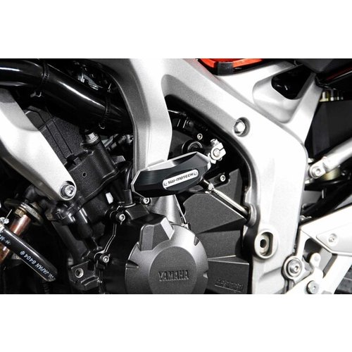 SW-Motech Frame Sliders Set Yamaha FZ6 600 S ('04-'07)/FZ1 1000 S ('11-'14)/FZS 1000 ('11-'15) | Zwart