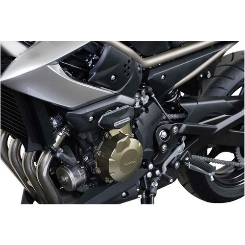 SW-Motech Jeu de Curseurs de Cadre Yamaha XJ 6 ('09-'16) | Le Noir