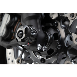 SW-Motech Kit Pattini Asse Anteriore Honda CB 1000 R ('18-'20) | Nero