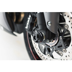 SW-Motech Juego de Deslizadores de eje Delantero Suzuki GSX-S 1000 F/S ('15-'21) | Negro