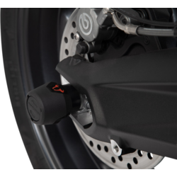 SW-Motech Rear Axle Slider Set Suzuki GSX-S 1000/S/F ('15-'22)/Honda CBR 1000 RR ('17-'19) | Black