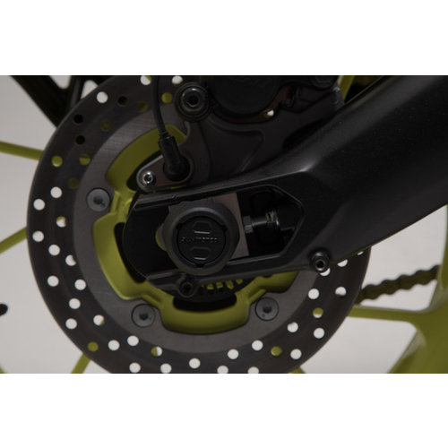 SW-Motech Jeu de Curseurs D'essieu Arrière Yamaha MT-09/SP ('18-'22) | Le Noir