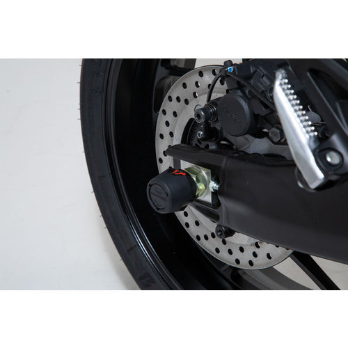 SW-Motech Achteras Schuif Set Yamaha MT-09 Tracer 9/GT ('21-'22) | Zwart