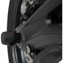 SW-Motech Juego de Deslizadores del eje Trasero Yamaha MT-10/SP ('16-'22)/YZF-R1 1000 ('15-'22) | Negro