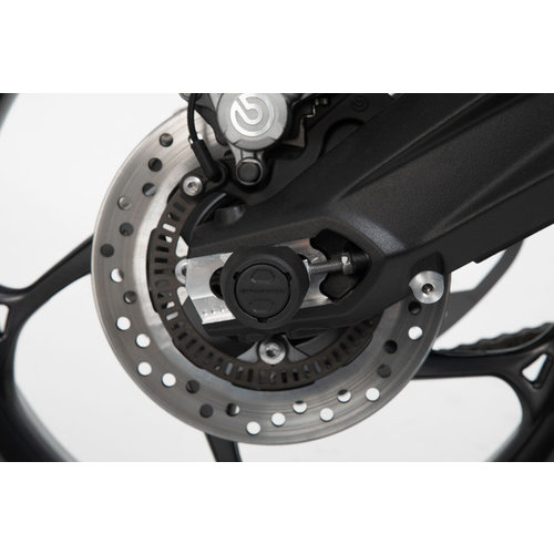 SW-Motech Achteras Schuif Set Yamaha MT-10/SP ('16-'22)/YZF-R1 1000 ('15-'22) | Zwart