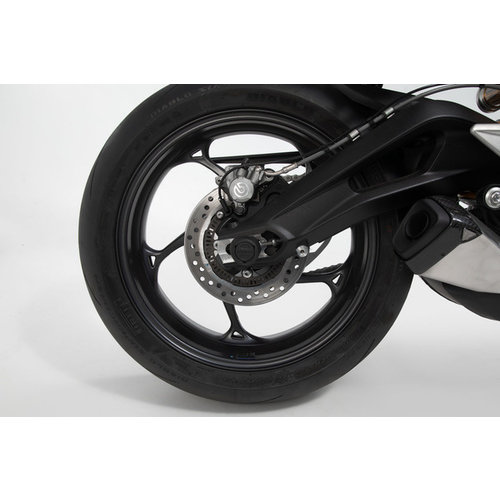SW-Motech Achteras Schuif Set Yamaha MT-10/SP ('16-'22)/YZF-R1 1000 ('15-'22) | Zwart