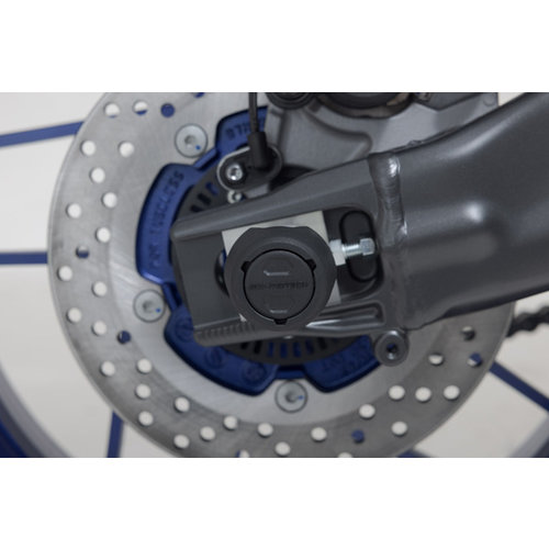 SW-Motech Kit Pattini Asse Posteriore Yamaha MT-09/SP ('21-'22) | Nero